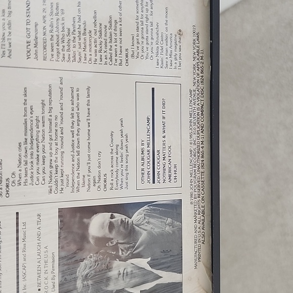 John Cougar Mellencamp SCARECROW vinyl record vintage - Picture 3 of 9